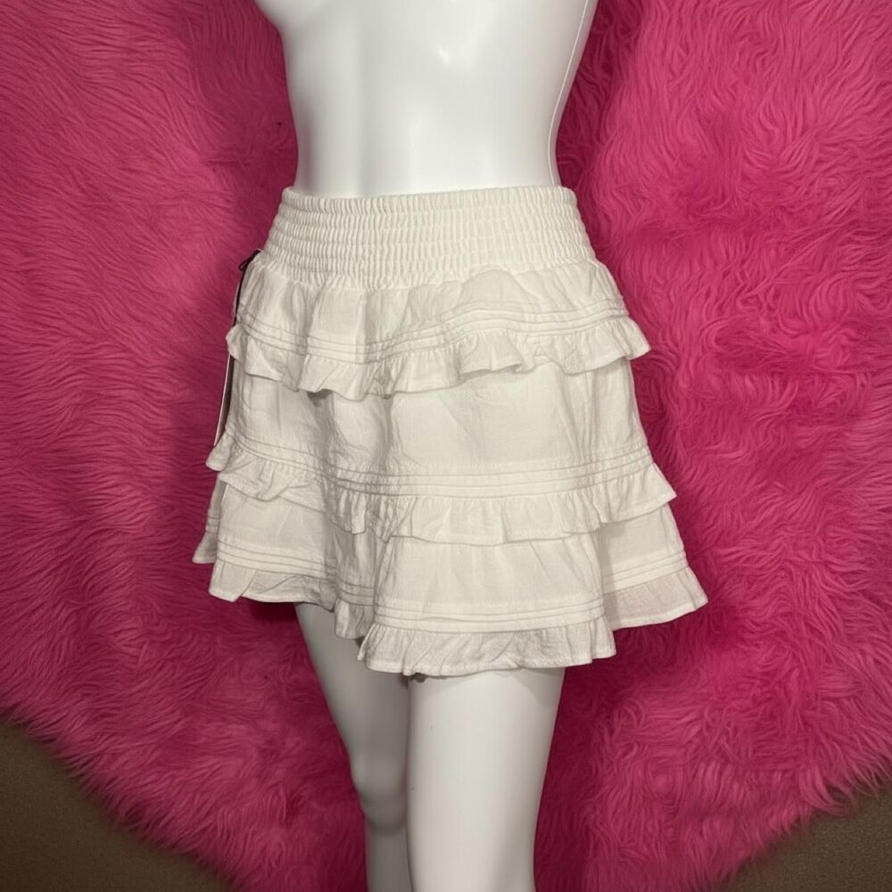 Unbranded Women's White and Cream Skirt